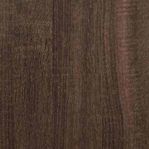 vidaXL vidaXL Rama łóżka, brązowy dąb, 90x190 cm, materiał drewnopochodny 9