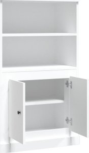 vidaXL Kredens, biały, 60x35,5x103,5 cm 8