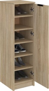 vidaXL vidaXL Szafka na buty, dąb sonoma, 30x35x100 cm 4