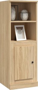 vidaXL vidaXL Szafka, dąb sonoma, 36x35,5x103,5 cm, materiał drewnopochodny 4