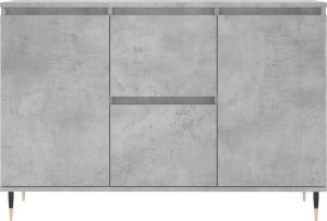 vidaXL Szafka, szarość betonu, 104x35x70 cm 5