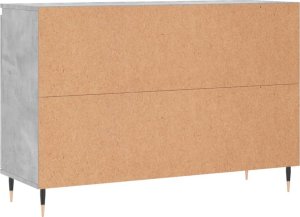 vidaXL Szafka, szarość betonu, 104x35x70 cm 8