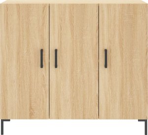 vidaXL Szafka, dąb sonoma, 90x34x80 cm 6