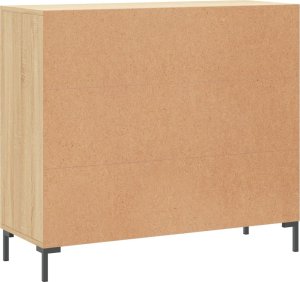 vidaXL Szafka, dąb sonoma, 90x34x80 cm 8