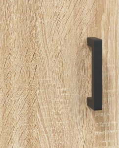 vidaXL Szafka, dąb sonoma, 90x34x80 cm 10