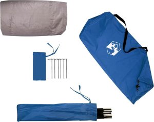 vidaXL vidaXL Namiot plażowy, 3-os., lazurowy, wodoszczelny 10