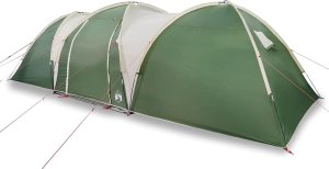 Namiot turystyczny vidaXL vidaXL Namiot rodzinny, 8-os., kopułowy, zielony, wodoszczelny 2