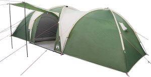 Namiot turystyczny vidaXL vidaXL Namiot rodzinny, 8-os., kopułowy, zielony, wodoszczelny 4