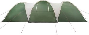 Namiot turystyczny vidaXL vidaXL Namiot rodzinny, 8-os., kopułowy, zielony, wodoszczelny 9