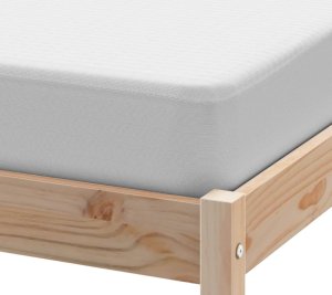 vidaXL vidaXL Ochraniacz na materac, biały, 120x220 cm, wodoodporny 5