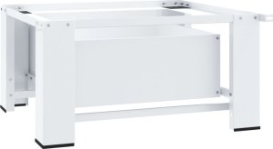 vidaXL vidaXL Podest pod pralkę z szufladą, biały 7