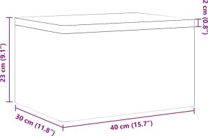 vidaXL Skrzynka drewniana z pokrywką, czarna, lite drewno sosnowe 9