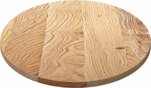 vidaXL Blat do stołu, 120x60x2 cm, lite drewno dębowe, owalny 6