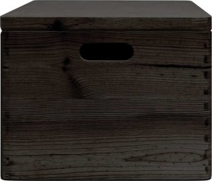 vidaXL vidaXL Skrzynka drewniana z pokrywką i uchwytami, lite drewno sosnowe 6