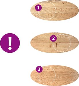 vidaXL vidaXL Blat do stołu, 140x60x2 cm, lite drewno dębowe, owalny 7