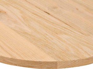 vidaXL vidaXL Blat do stołu, 140x60x2 cm, lite drewno dębowe, owalny 8