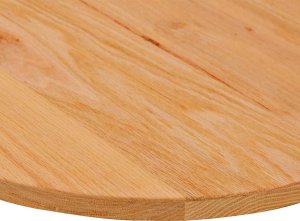 vidaXL Blat do stołu, brązowy, 120x60x2 cm, lite drewno dębowe, owalny 8