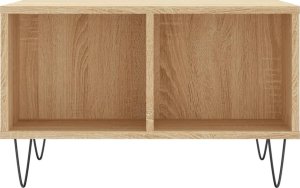 vidaXL Stolik kawowy, dąb sonoma 60x50x36,5 cm materiał drewnopochodny 4