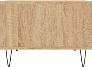 vidaXL Stolik kawowy, dąb sonoma 60x50x36,5 cm materiał drewnopochodny 5