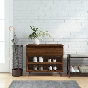 vidaXL vidaXL Szafka na buty, brązowy dąb, 70x36x60 cm 1