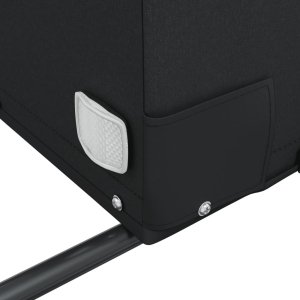 vidaXL vidaXL Przyczepka rowerowa, czarno-zielona, 30 kg, żelazo 10