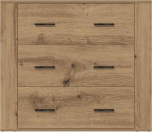 vidaXL Szafka, dąb artisian, 80x33x70 cm 5