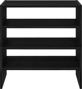 vidaXL vidaXL Stojaki na buty 2 szt., sztaplowany, czarny, 60x30x30,5 cm 4