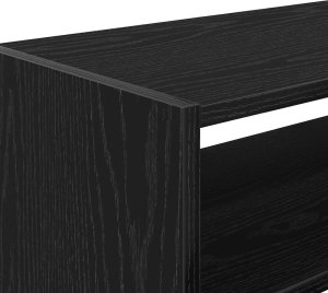 vidaXL vidaXL Stojaki na buty 2 szt., sztaplowany, czarny, 60x30x30,5 cm 7