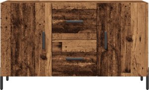 vidaXL Komoda, stare drewno, 100x36x60 cm 4