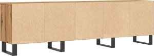 vidaXL vidaXL Szafka pod TV, dąb artisan, 150x30x44,5 cm 7