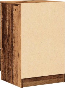 vidaXL vidaXL Szafki nocne, 2 szt., stare drewno, 40x36x65 cm 7