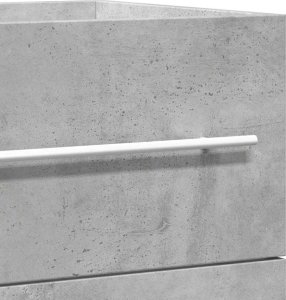 vidaXL vidaXL Szafka pod umywalkę, szarość betonu, 100 x 38,5 x 48 cm, płyta 9