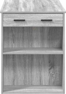 Biurko vidaXL Dąb Sonoma 102 cm x 62 cm 6