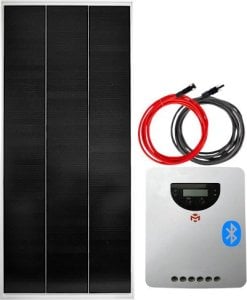 Ładowarka solarna SolarFam Zestaw solarny 170W 12V MPPT 1