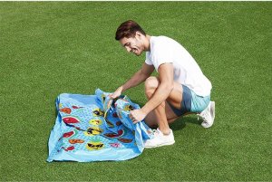 Amazon Bestway Basen Stelażowy dla dzieci z zadaszeniem Steel Pro UV Careful 8' x 20/2.44m x 51cm 56432 5