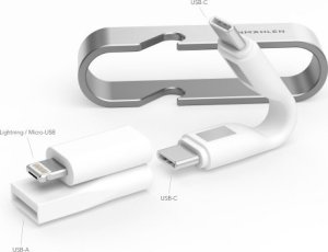 Ładowarka Vonmählen High Six - The 6in1 Charging Cable - Silver 2