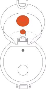 ion8 ION8 Fioletowa butelka na wodę w jednorożce 500 ml 7