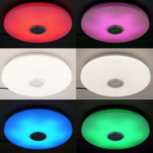 Lampa sufitowa Master LED Lampa LED z głośnikiem Bluetooth (plafon) 48W 40cm 3