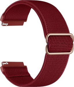 Best Accessories NYLONOWY PASEK DO ZEGARKA SMARTWATCH 20MM DO SAMSUNG GALAXY WATCH 42MM / 2 41MM / 4 5 / HUAWEI WATCH GT 2 42MM / GT 3 42MM / AMAZFIT BIP GTS 4 3 2 MIN 1