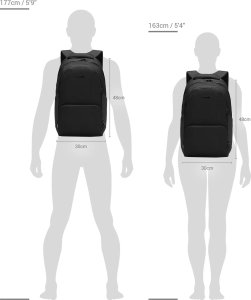 Pacsafe Plecak na laptopa antykradzieżowy Pacsafe LS450 - czarny 6