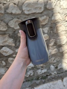 Contigo Kubek termiczny Contigo West Loop Mini 300ml - niebieski metalik 6