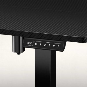Biurko Huzaro Hero 8.2 Black Czarne 120 cmx60 cm 8