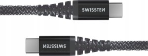 Kabel USB Swissten USB-C - USB-C 1.5 m Czarny (71542010) 7