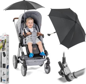 Reer Parasolka przeciwsłoneczna REER wózka UV50+ czarna 1
