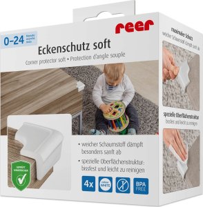 Reer Zabezpieczenie piankowe osłona narożników rogów mebli klej 3M 4szt REER 15