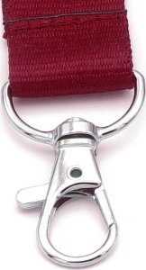 Stamal Identyfikator poziomy holder przezroczysty kieszonka 100x65mm + smycz 90cm 3