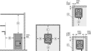 HARVIA Piec wolnostojący M3 Czarny 7