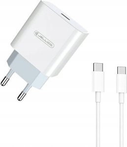 Ładowarka Jellico JELLICO ładowarka sieciowa AK180 PD 20W 1xUSB-C + kabel USB-C - USB-C Biały 2