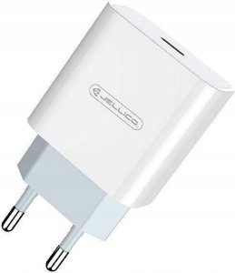 Ładowarka Jellico JELLICO ładowarka sieciowa AK180 PD 20W 1xUSB-C + kabel USB-C - USB-C Biały 4