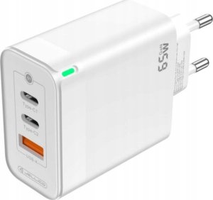 Ładowarka Jellico JELLICO ładowarka sieciowa C79 GaN PD 65W 2xUSB-C + 1xUSB QC3.0 Biały 1
